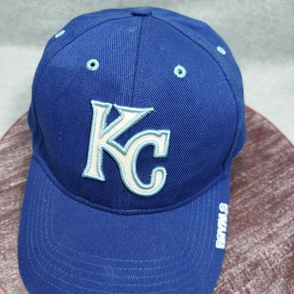 Kanasas City Royals Baseball Cap Team MLB Blue  Embroidered  Fan Favorite One SZ - Picture 10 of 16